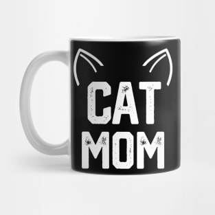 funny cat mom Mug